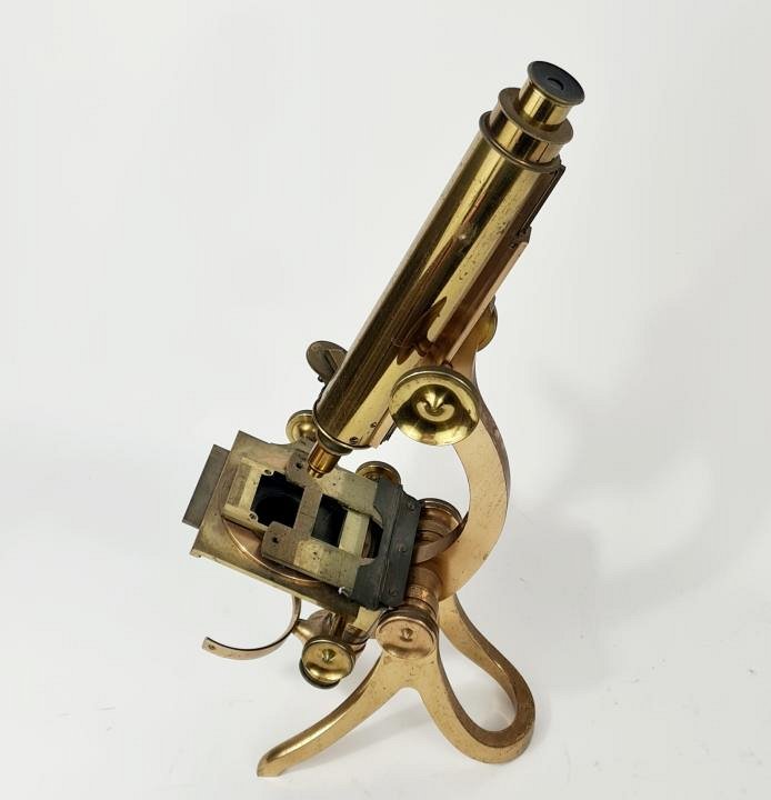 Large Brass Microscope