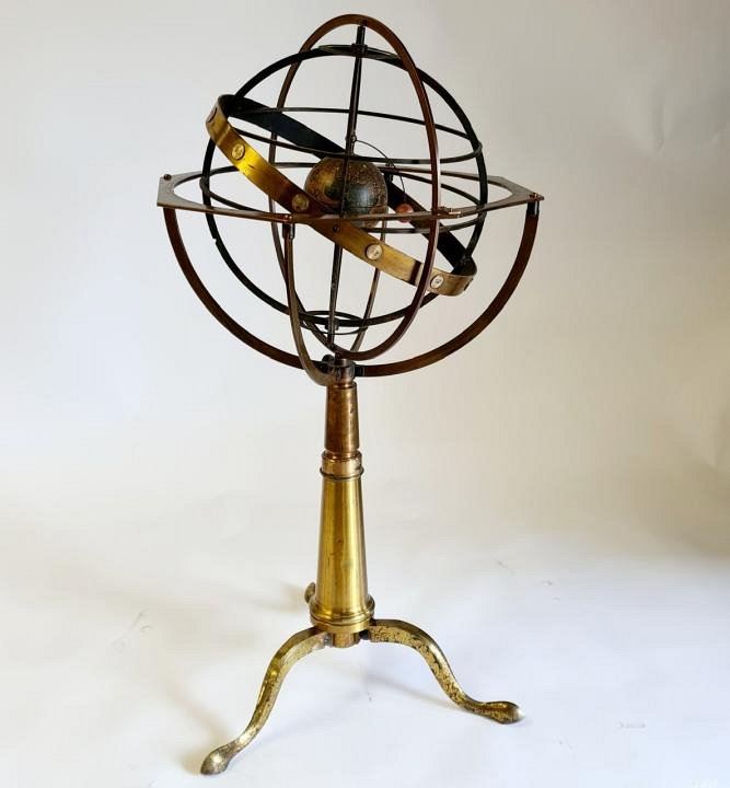 Armillary Sphere on Tripod Stand