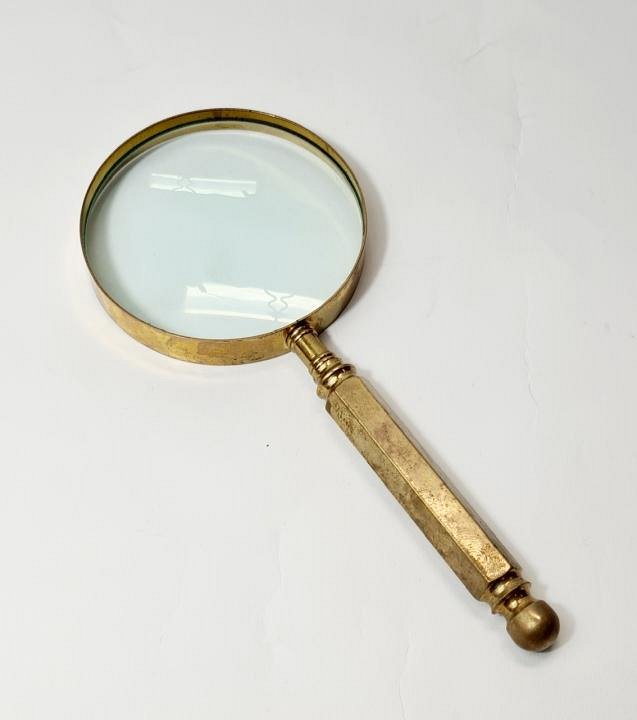 Brass Handled Magnifying Glass