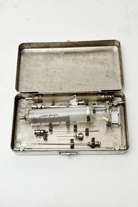 Large Period Syringe In Case