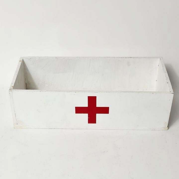 Wooden First Aid Box