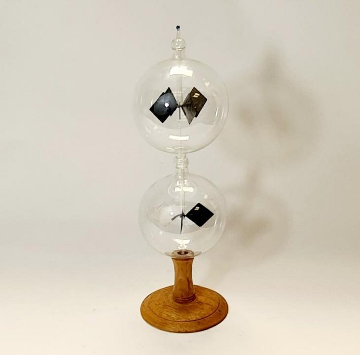 Twin Crookes Radiometer (Light Mill)