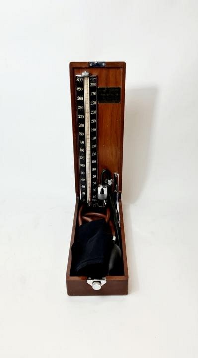 Period Sphygmomanometer (Blood Pressure) Wooden Case