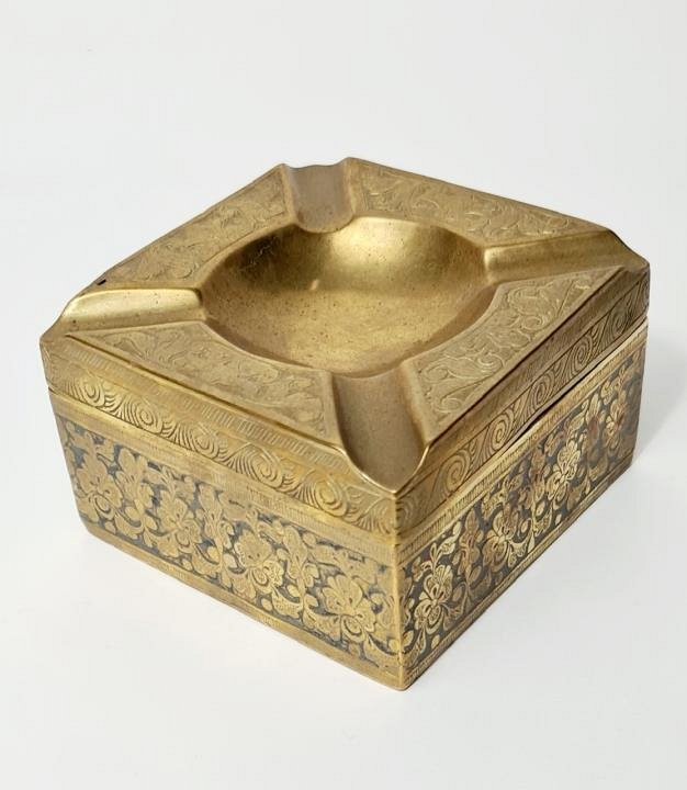 Indian Brass Ashtray