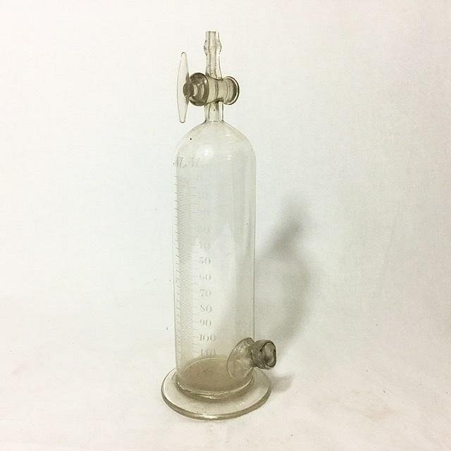 Glass Measuring Flask With Tap