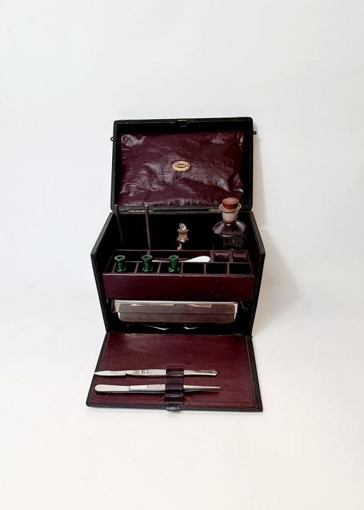 Leather Bound Medical Case