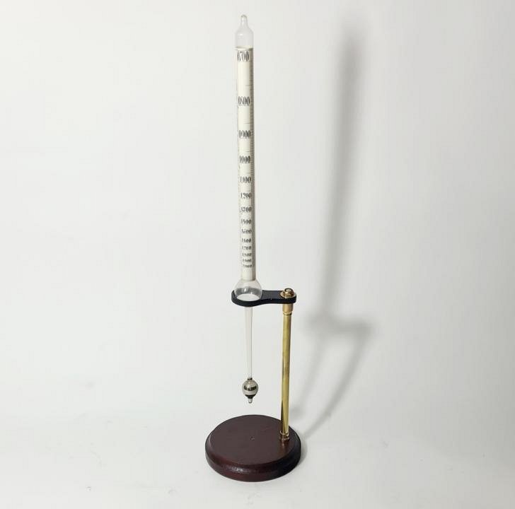 Glass Hydrometer on Stand