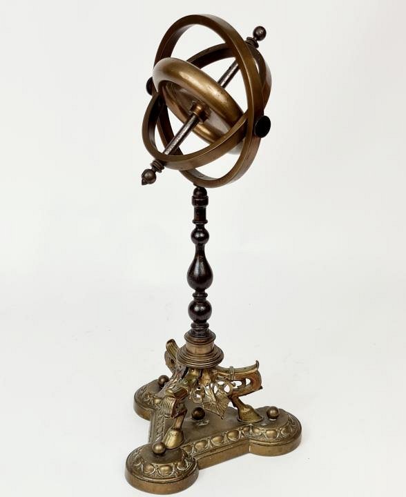 Gyroscope On Ornate Stand