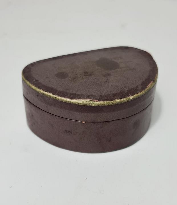 Leather Covered Denture Case