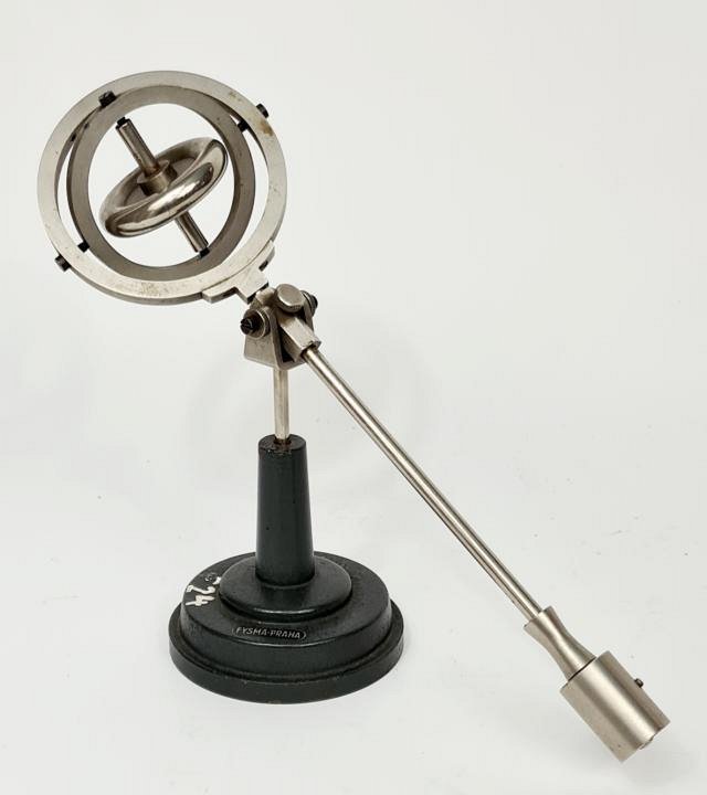 Antique Gyroscope On A Pivoted Arm