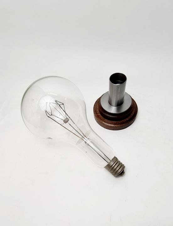 Large Period Lightbulb On Stand