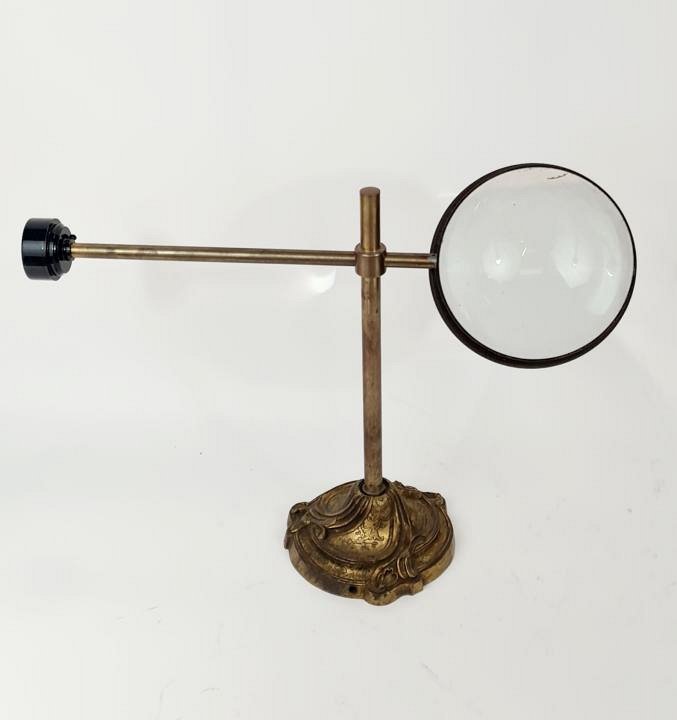 Magnifier on Art Nouveau Base