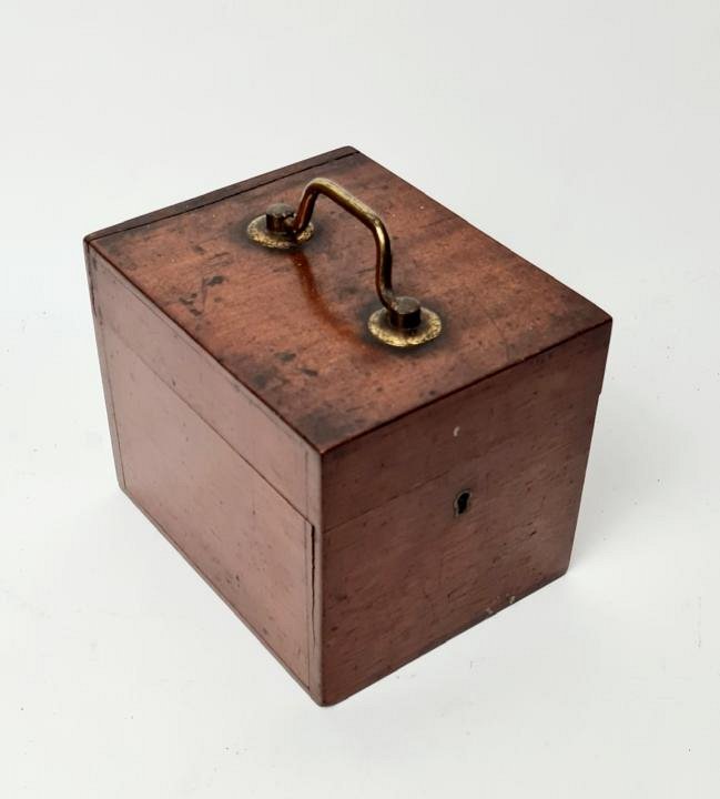 Mahogany Medicine Case