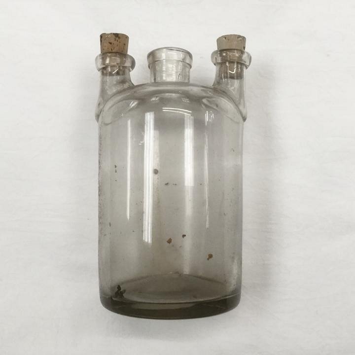 Tri Outlet Glass Flask