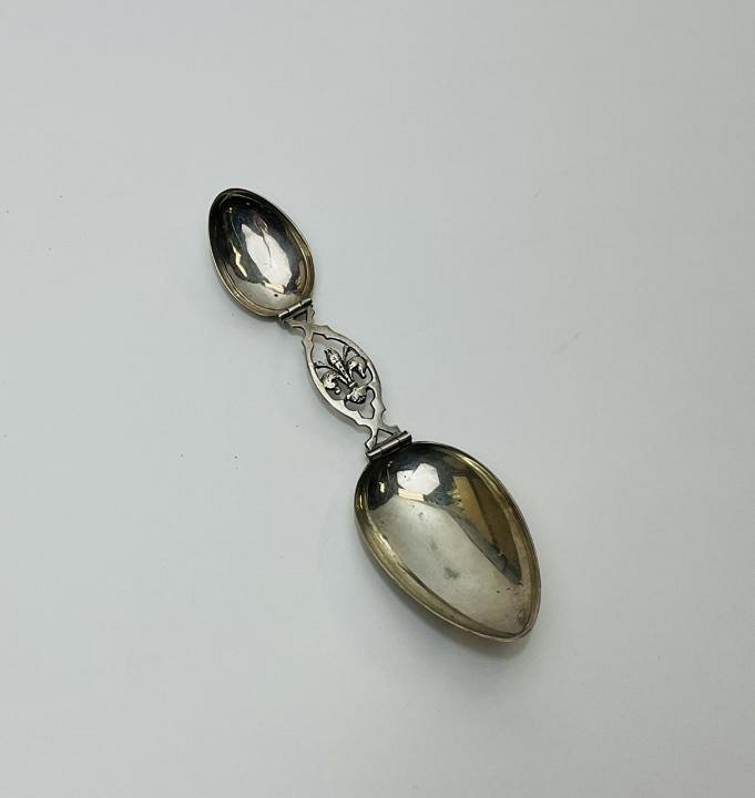 Silver Folding Medicine Spoon