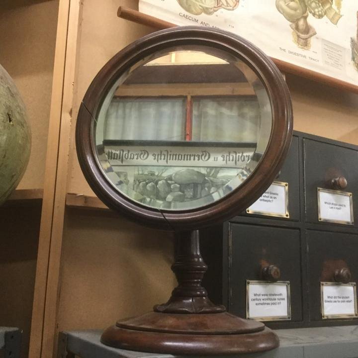 Large Mahogany Mirror