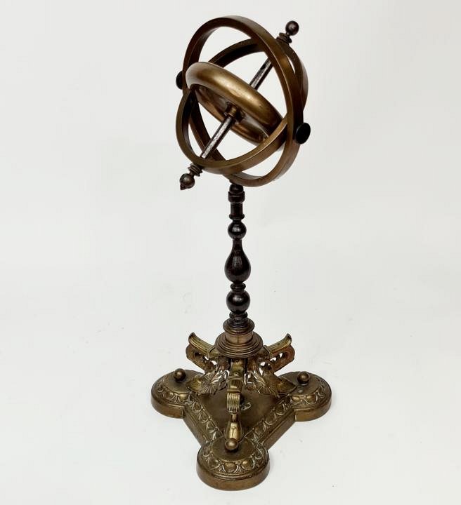 Gyroscope On Ornate Stand