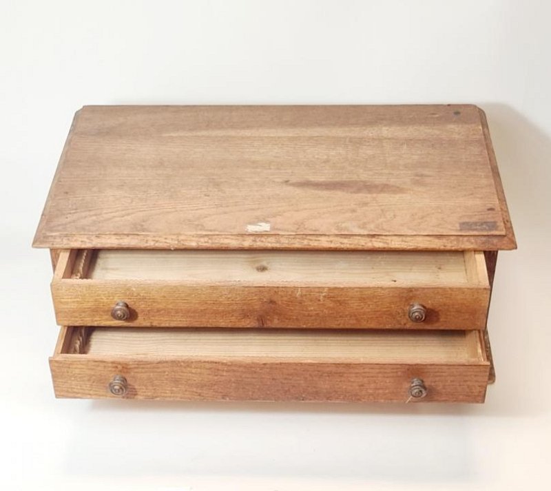 Small Wooden Archive Drawers