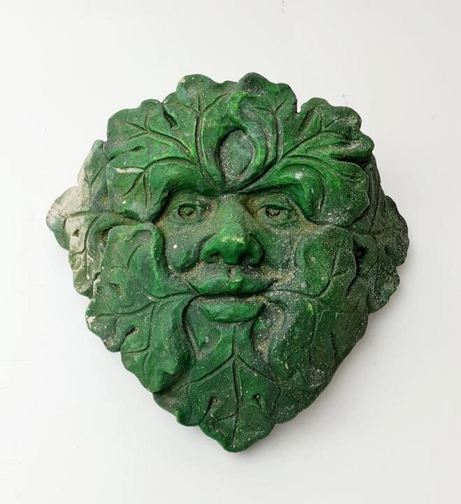 Green Man - Stone