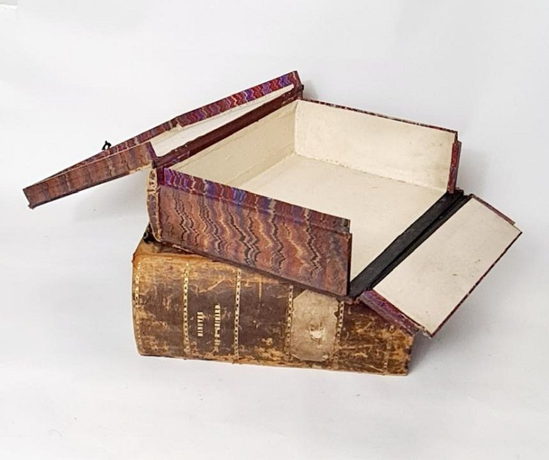 Vintage Concealment Box Files