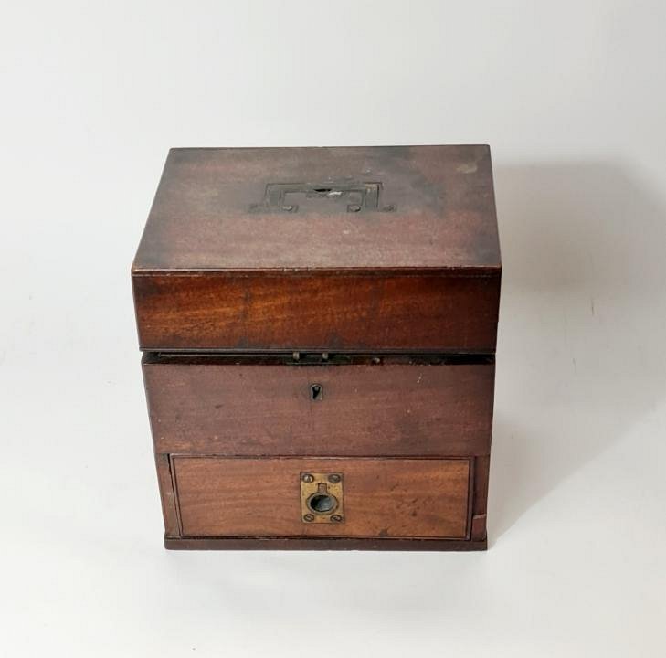 Mahogany Medicine Chest