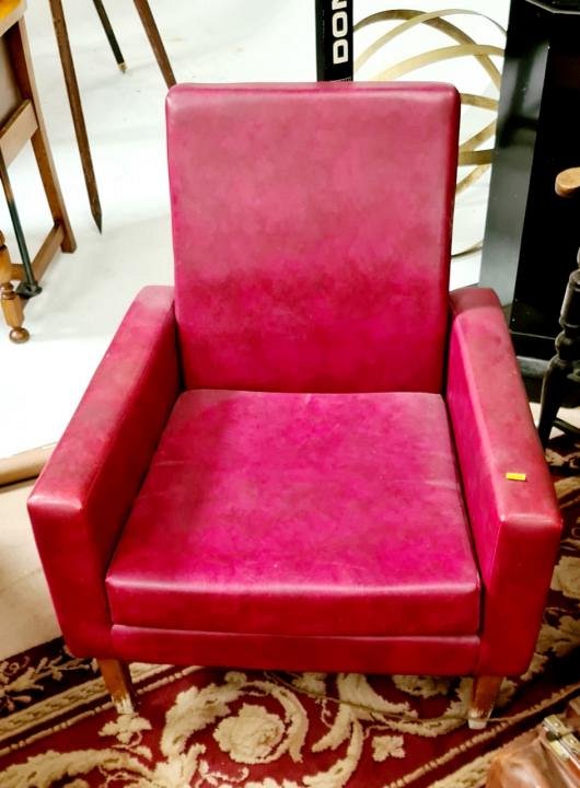 Red Waiting Room Chair
