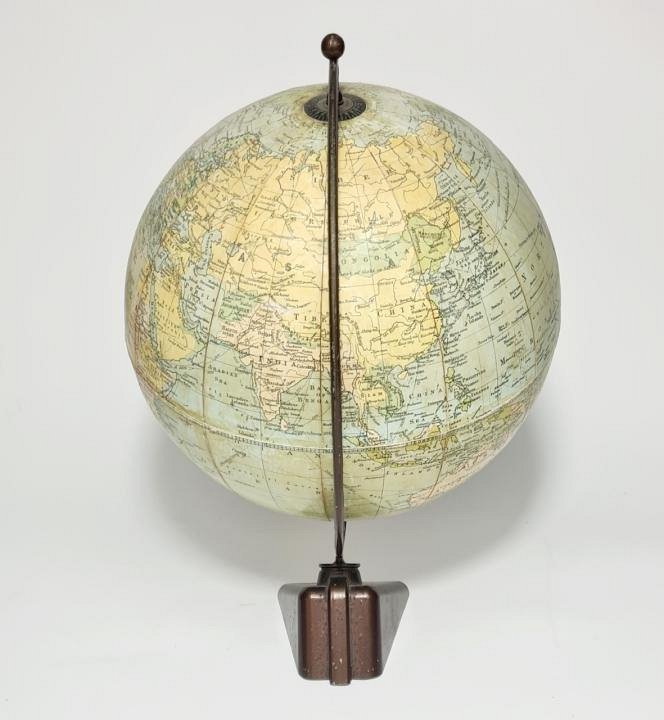 Small Globe on Art Deco Base