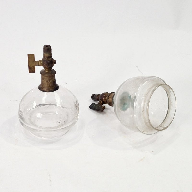 Cupping Glass With Brass Valve