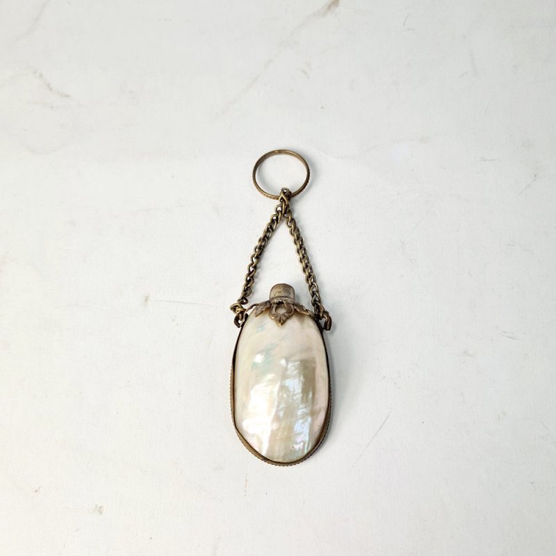 Mother Of Pearl Bottle On Chain