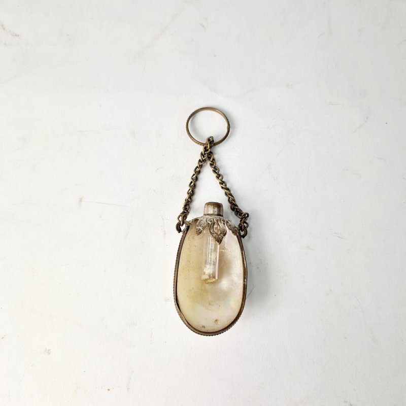 Mother Of Pearl Bottle On Chain