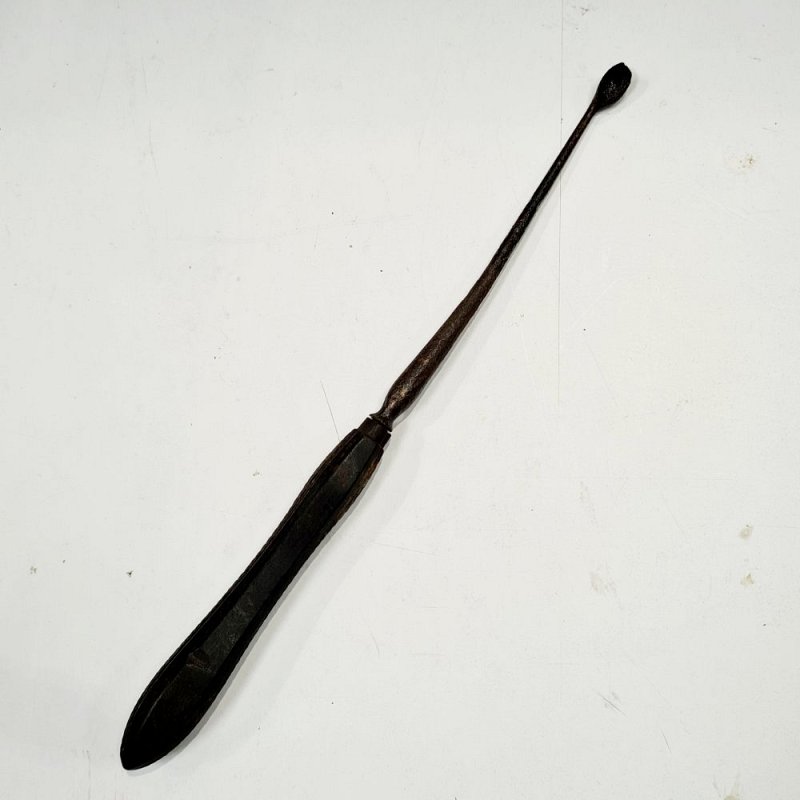 Period Ebony Handled Spatula