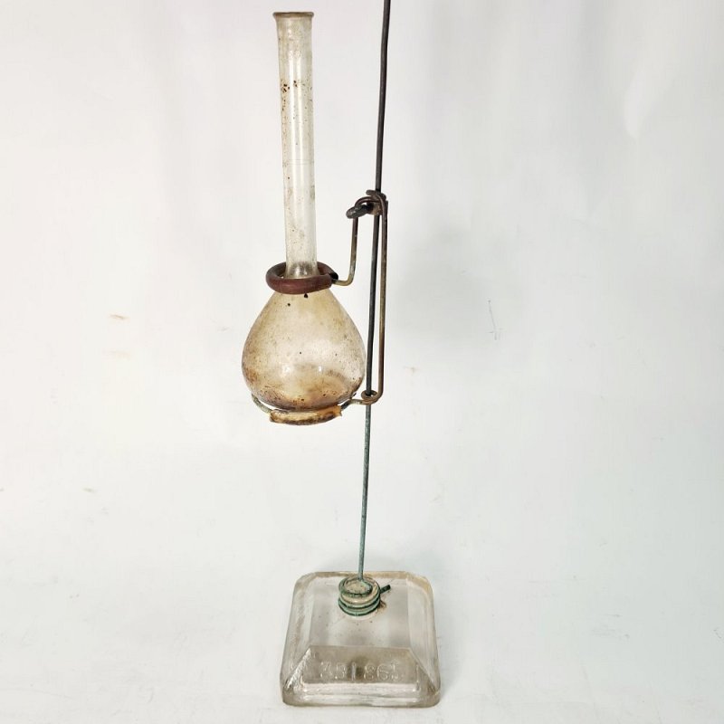 Tall Stand With Glass Base