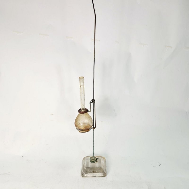 Tall Stand With Glass Base