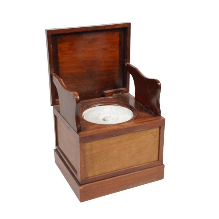 Mahogany commode