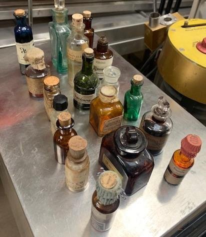 Group of Period bottles x 18 