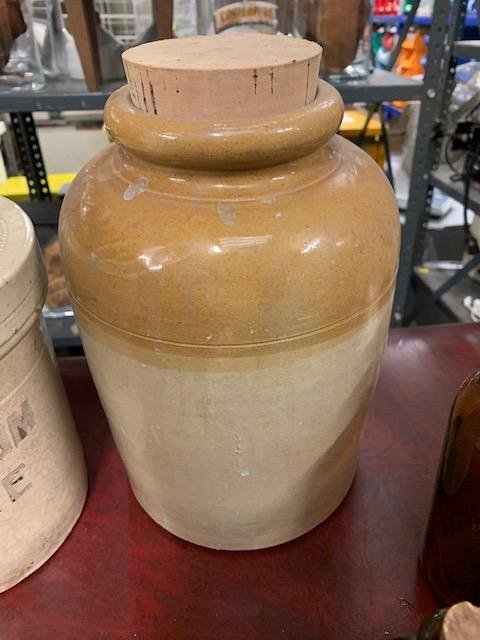 Stoneware Jar