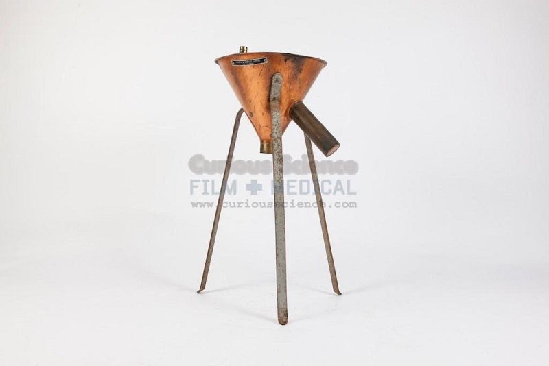 Copper Funnel on Tripod