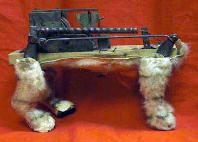 Antique Mechanical Automaton Clockwork Dog