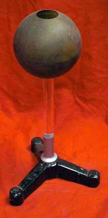 Antique Experimental Electrostatic Hollow Sphere On Stand
