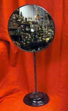 AQntique Convex Mirror On Stand