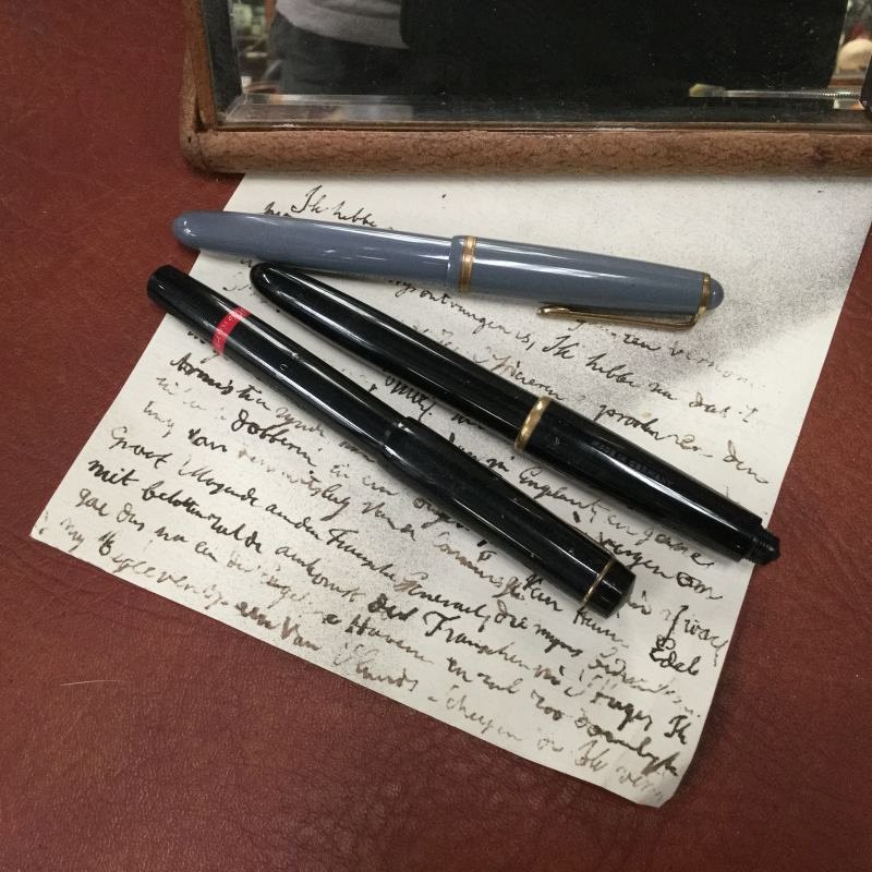 Vintage writing equipment