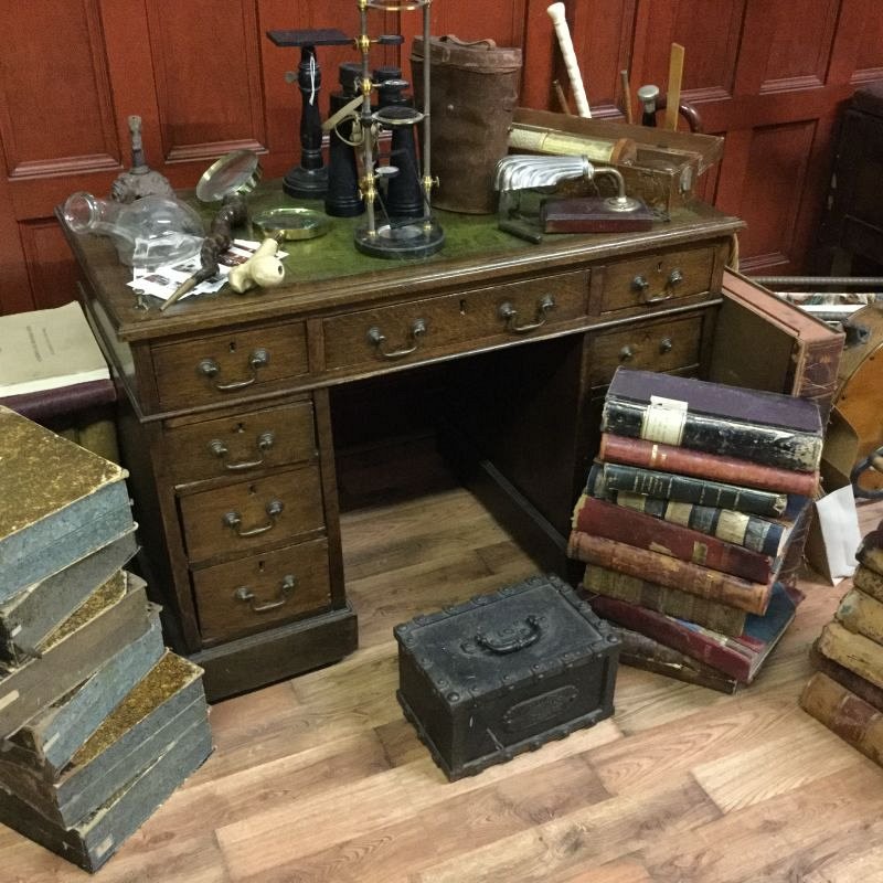 Small, antique desk
