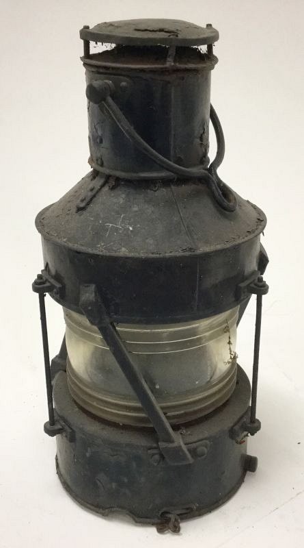 Vintage masthead navigation light.