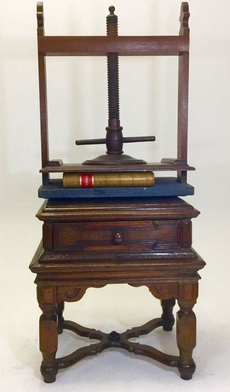 Large book press