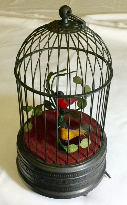 Automaton bird cage