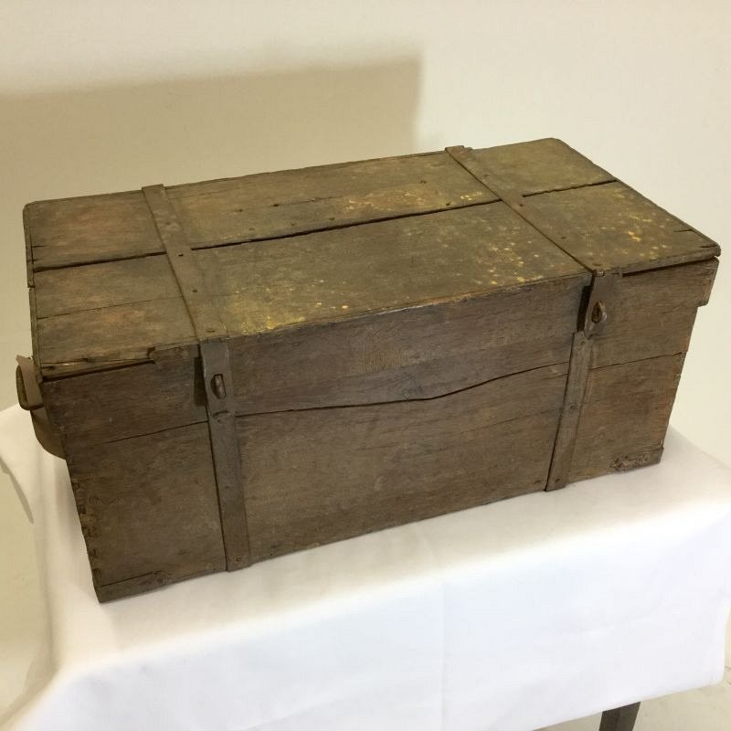 Wooden chest