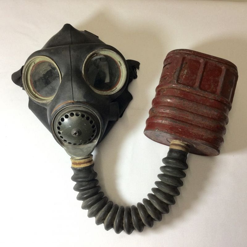 British WW2 gas mask