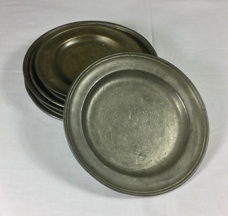 Pewter plates