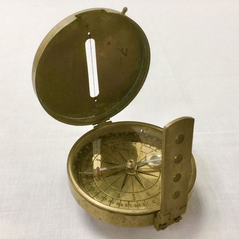 Brass Surveyors Compass