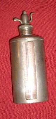 Metal ether dropper bottle